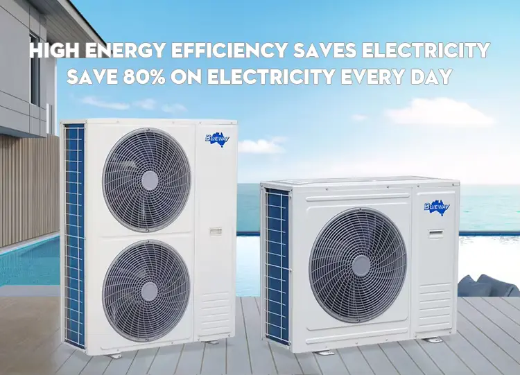 Most Advanced Heat Pump Energy Saving R32r410a Dc Inverter Water Water Heat Pump For Swimming Pool