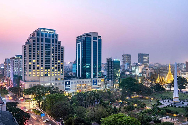 Myanmar Pullman Yangon Centrepoint hotell